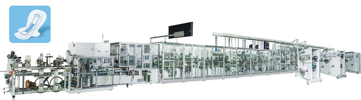 WSJ1000-Full Automatic Sanitary Napkin Production Line