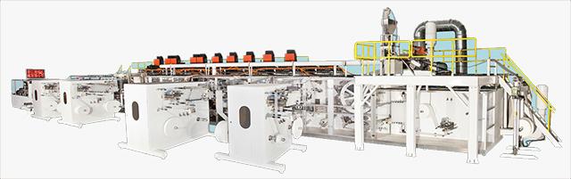Diaper manufacturing equipment