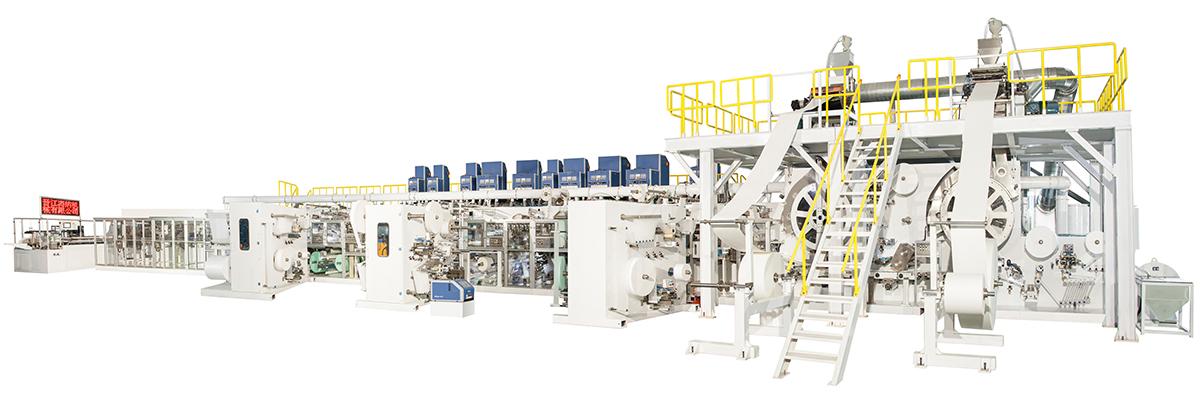 Adult diaper manufacturing machine Failure of parts and mechanical failure