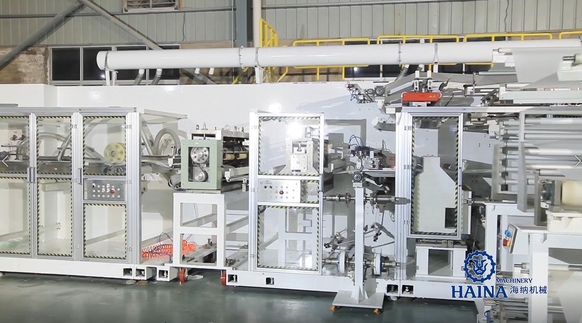 What is the General Process of Fully Automatic Diaper Machine Design