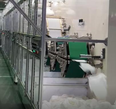 sanitary napkins production line