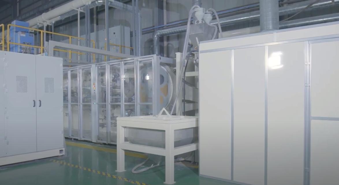 Fully automatic baby diaper machine in Russia Manufacturer Video