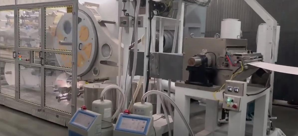 baby pampers making machine in Pakistan Manufacturer video