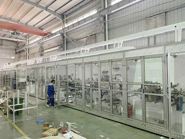 Sanitary Napkin Production Line in Argentina
