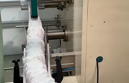 Fully Automatic Baby Diaper Machine Video