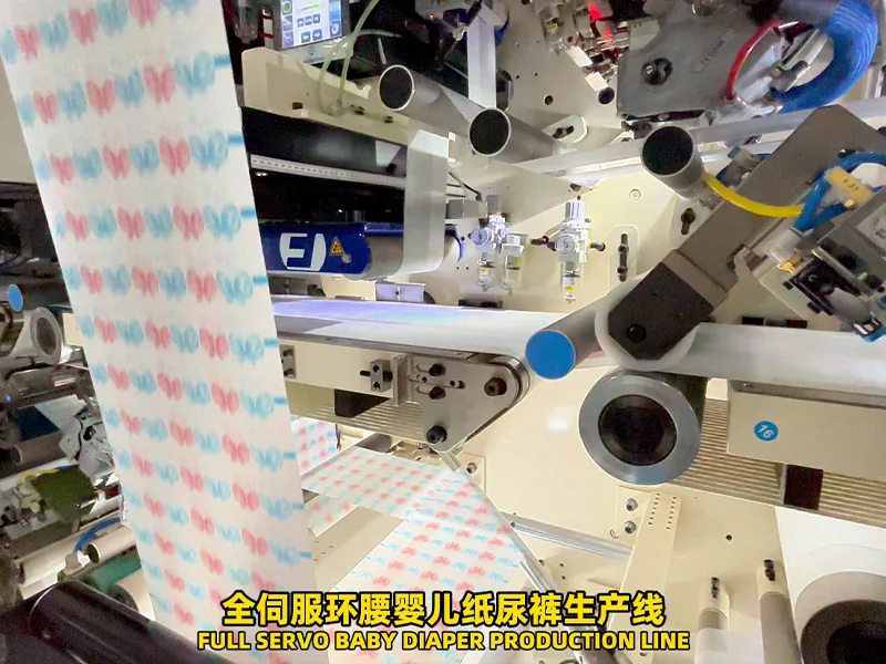 Diaper Manufacturing Equipment Checklist from Feeding to Auto Packing